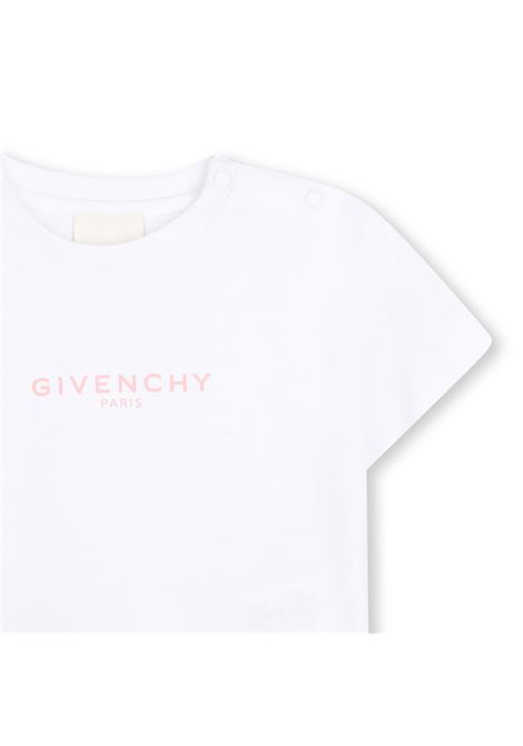 T-shirt con stampa GIVENCHY KIDS | H3137910P
